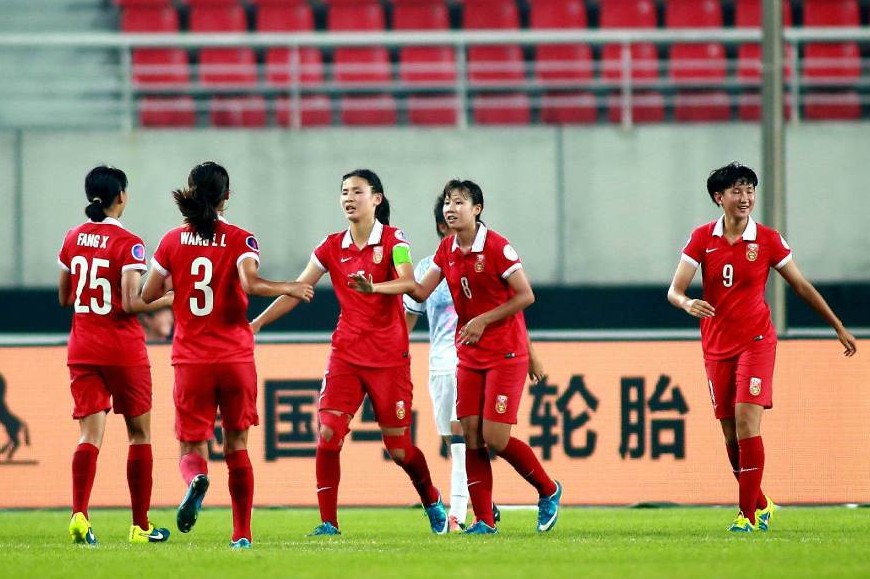 中国U17女足1-0日本获两连胜,涂琳俪头球破门