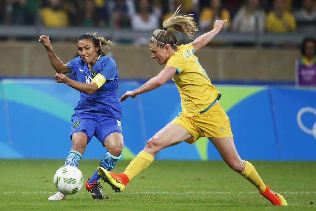 里约奥运会女足半决赛:加拿大vs德国;巴西vs瑞