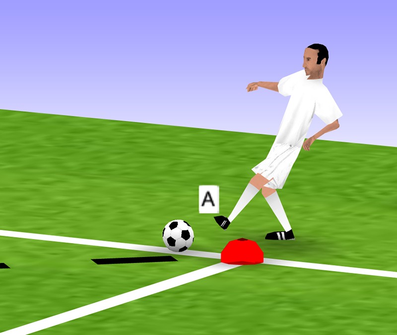 一刻足球3D训练教案第八期--射门训练(3)