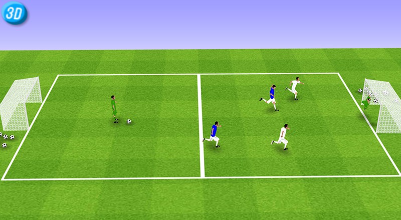 一刻足球3D训练教案第九期--守门员训练(1) - 足