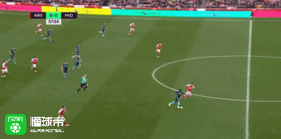 特拉奥雷长途奔袭后打门,切赫将球碰出底线 -