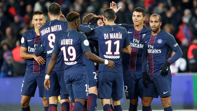 巴黎圣日耳曼4-0雷恩,卡瓦尼世界波,维拉蒂、拉