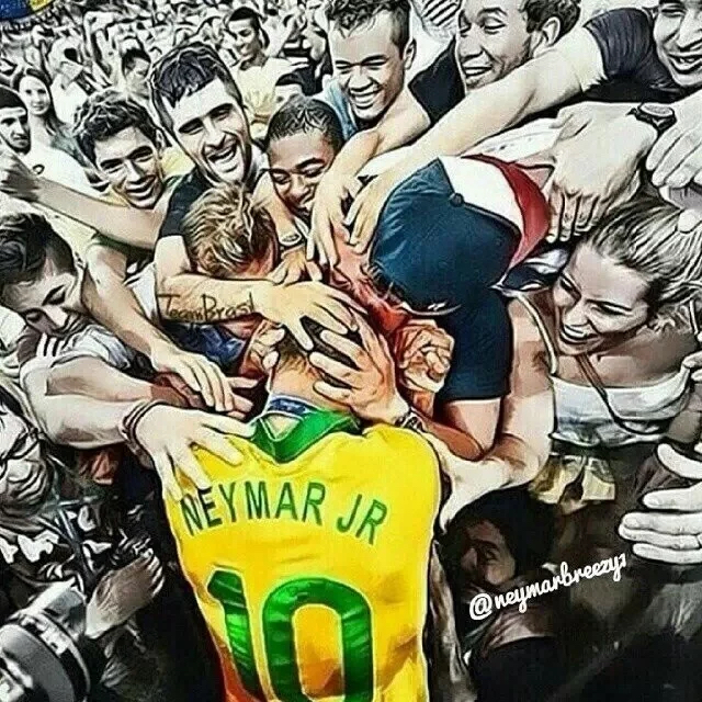 内马尔领衔大巴黎攻势足球对阵雷恩坚固防线