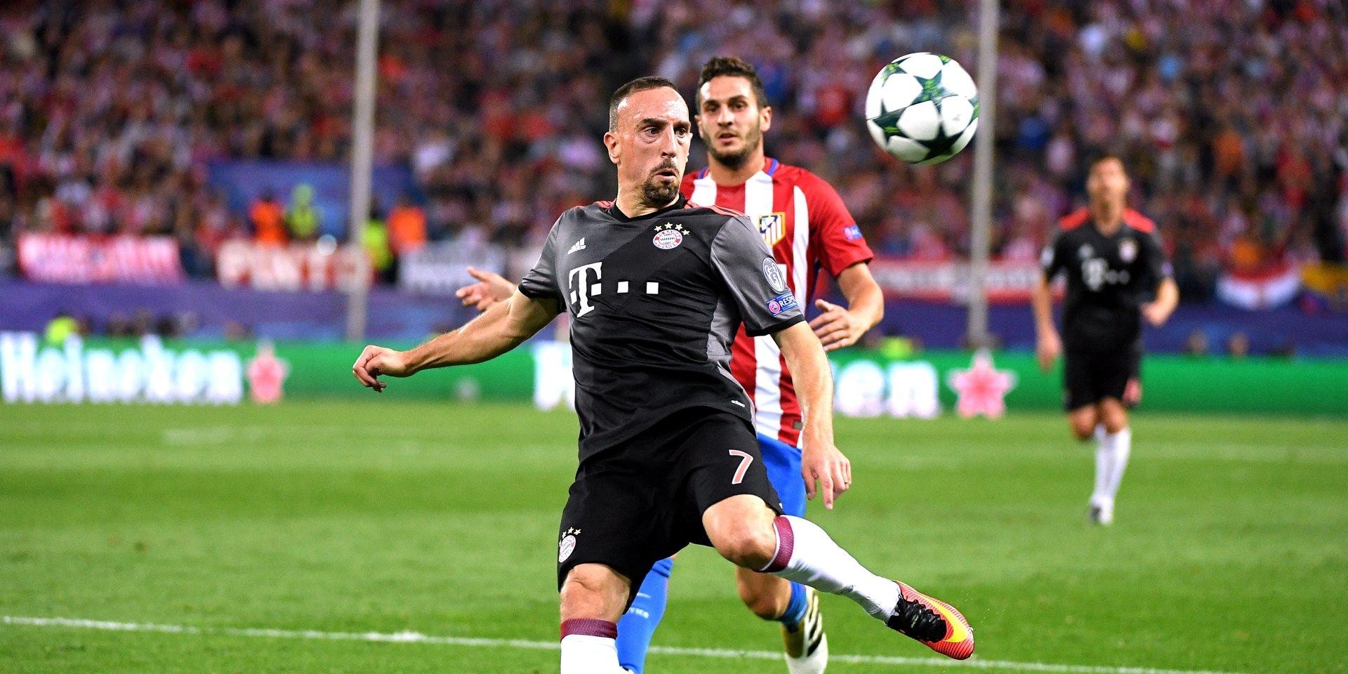 队报:里贝里要和拜仁续约至2018年,年薪1400万