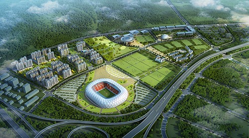 梅县区要建足球产业基地,包括3万人专业球场