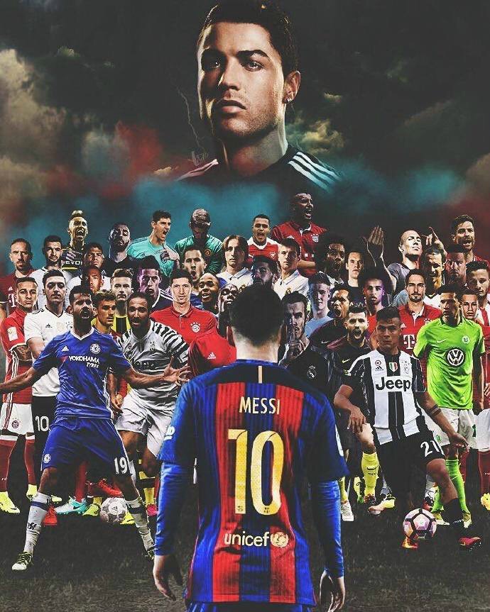 您要的足球球星超酷炫高清手机壁纸来了,球迷