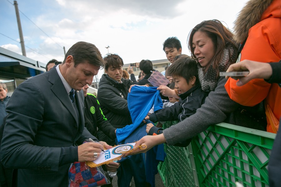 图集:萨内蒂代表国米俱乐部前往日本出席活动