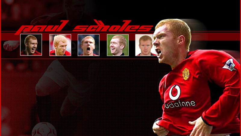 传奇巨星 保罗·斯科尔斯 最低调的中场大师 -