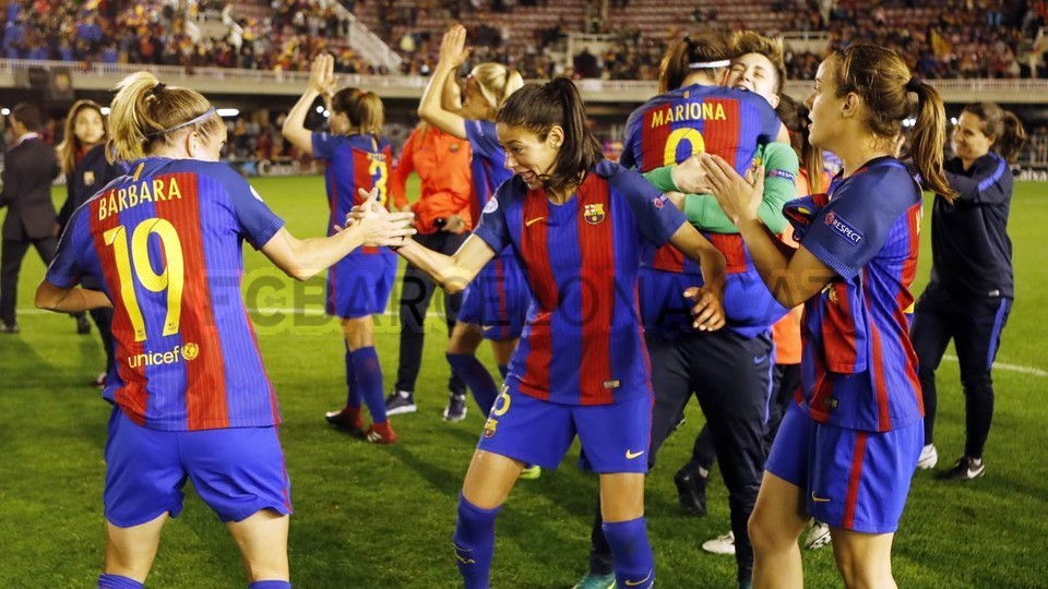 恭喜,巴萨晋级女足欧冠半决赛 - 专业权威的足
