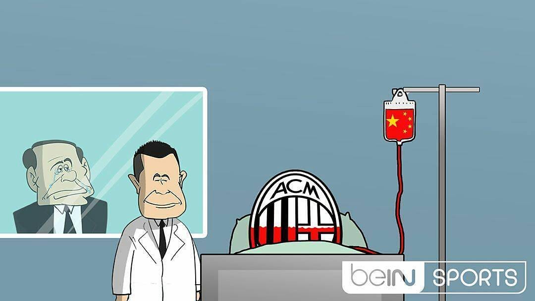 足球漫画:米兰 中国德比 亮相意甲,为中国球迷提