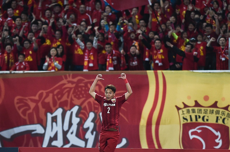 比赛图集:上港主场4-2首尔,前场攻击火力强大 