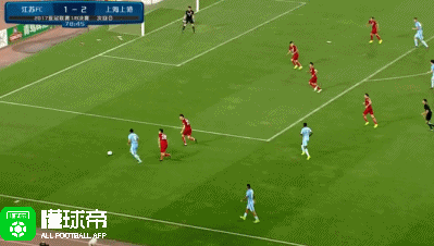 身高优势,戈伟后点头球攻门偏出底线 - 专业权