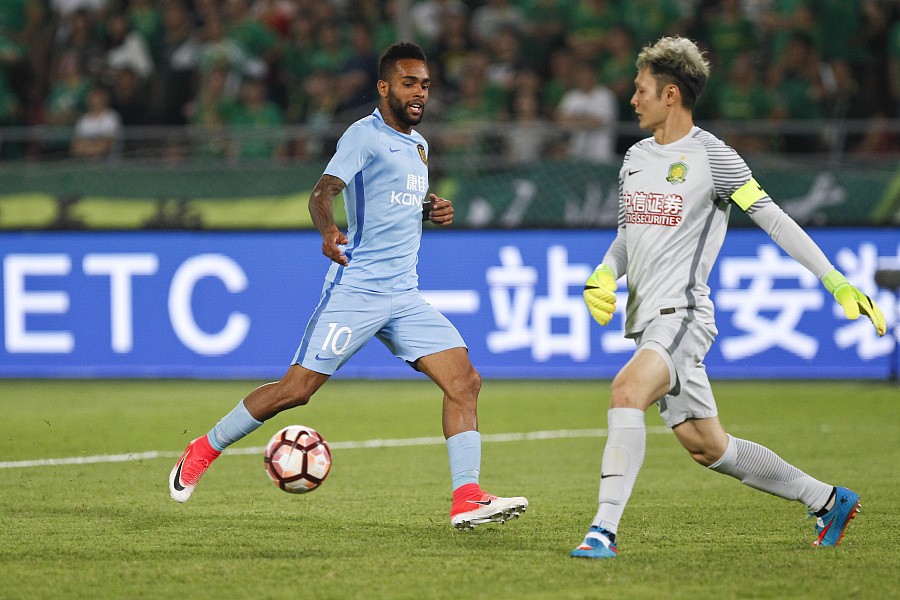 图集:国安0-0苏宁,拉米雷斯飞身封堵,卡佩罗站