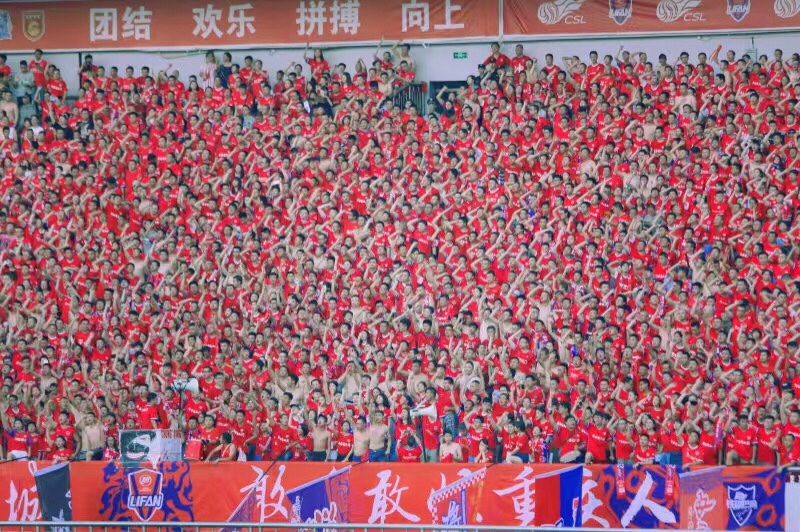 中超第15轮上座人数:苏宁主场最高,平均约2万