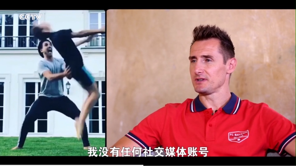 《天下足球》克洛泽专访:对话K神,自律的生活