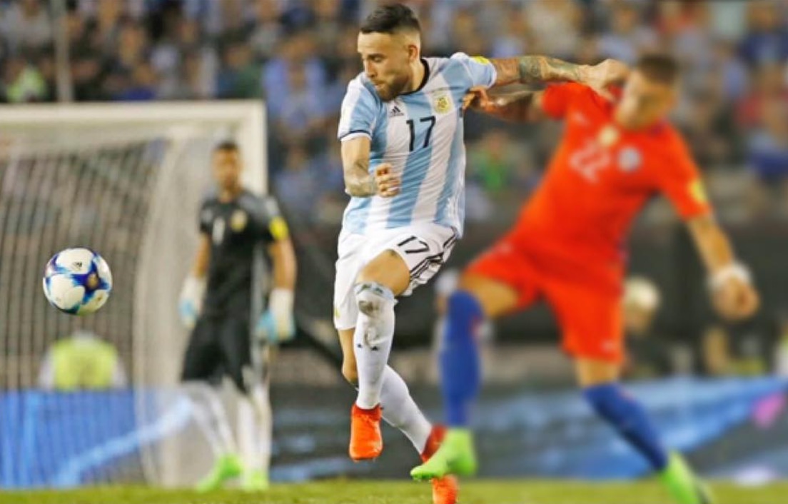 在刚刚结束的世预赛南美区的比赛中,阿根廷1-