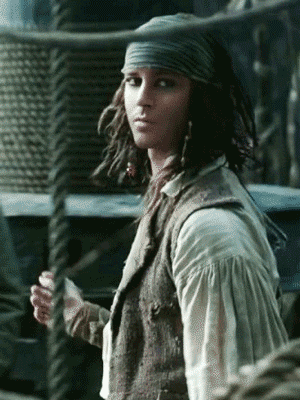 captain jack sparrow!