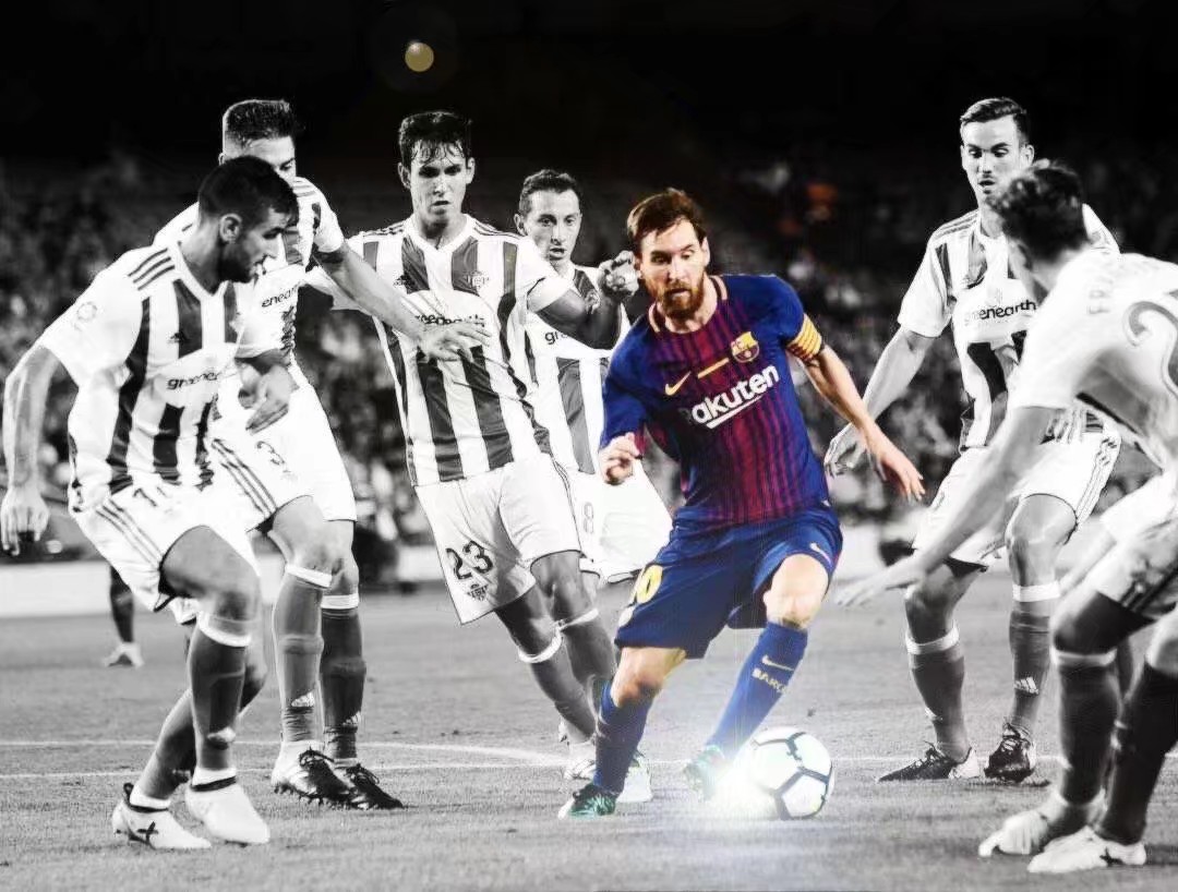 梅西对阵赫塔费最佳进球:复制 神迹 半场带球连