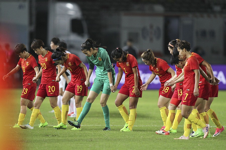 比赛图集:永川女足四国赛中国1-2朝鲜,女足姑娘