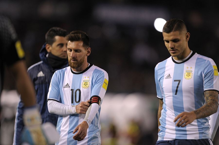 梅西在采访中否认了自己曾经阻止阿根廷国家队征召伊卡尔迪的谣言.