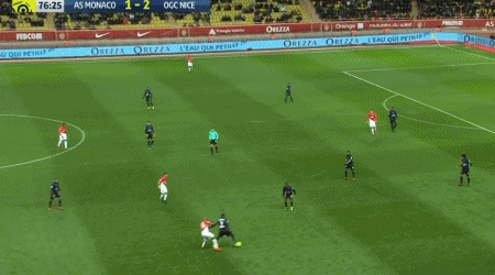 巴洛特利vs摩纳哥gif:巴神梅开二度,进球数直追内马尔