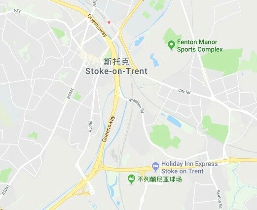 斯托克城主场位置
