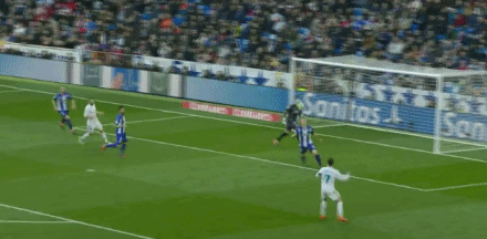 c罗no look pass回传,巴斯克斯劲射被扑出