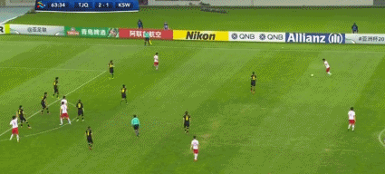 高空轰炸,杨旭力压后卫头球破门!权健3-1