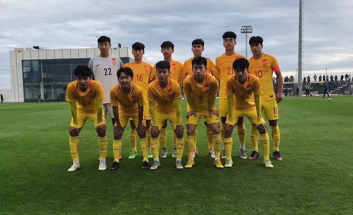 法国拉练,u17国足2-1法甲梯队,韩东刘俊贤进球