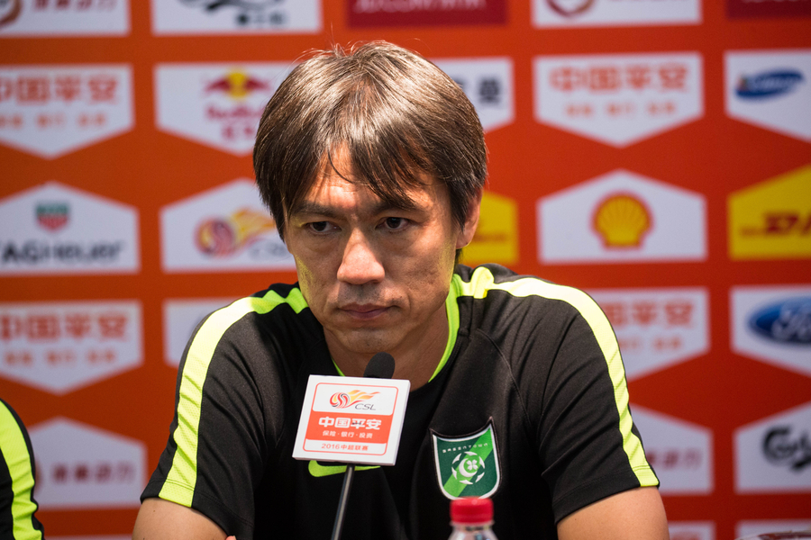 洪明甫:明天会派陈晓上场比赛