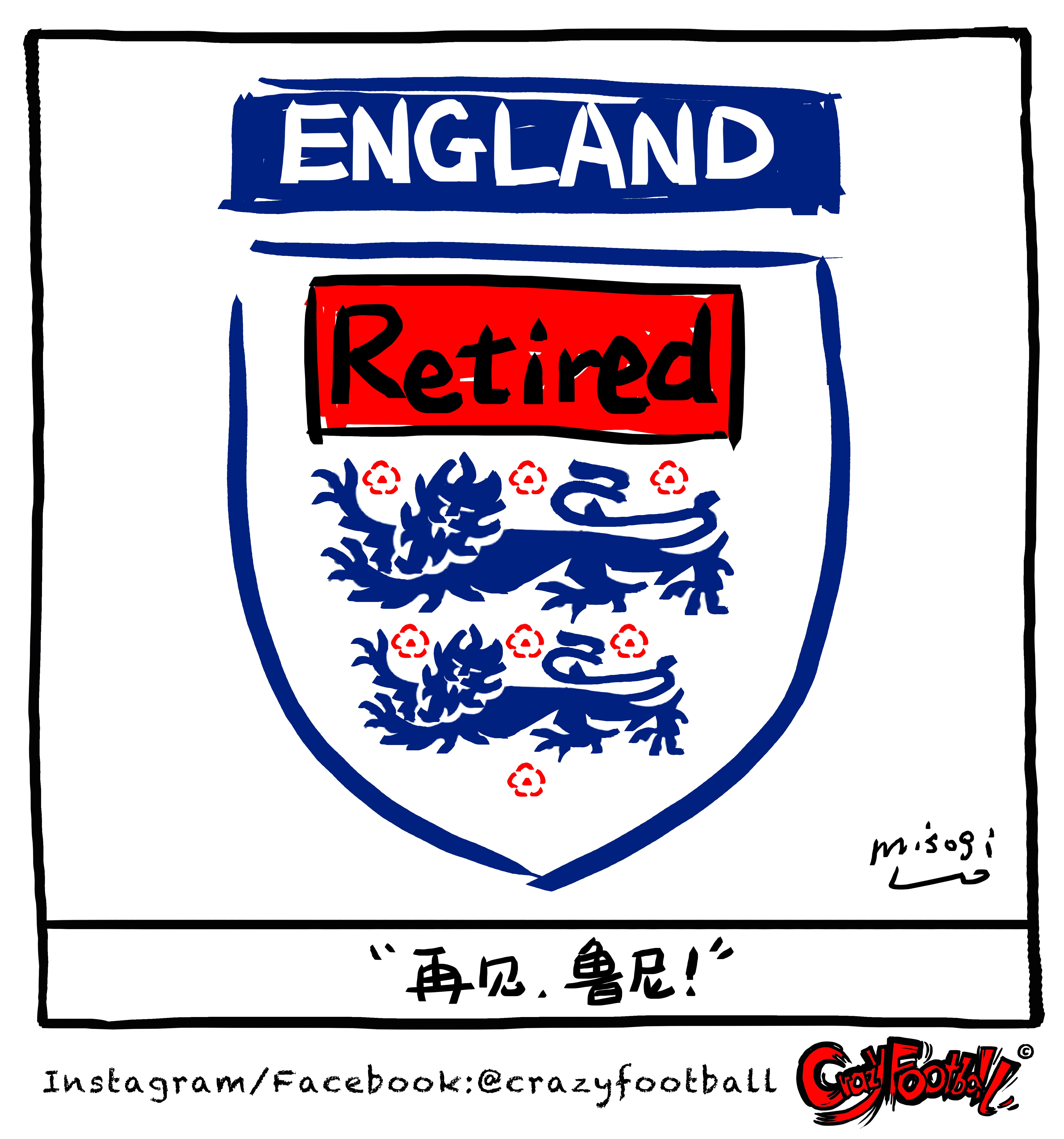 英格兰队发布新队徽