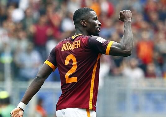 切尔西打算向罗马报价3500万英镑(约合3933万欧元)求购德国中卫吕迪格