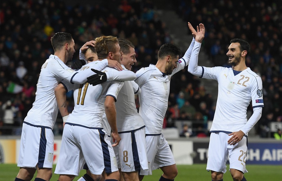 意大利客场4-0大胜,贝罗蒂两射一传,因莫比莱,砍刀破门