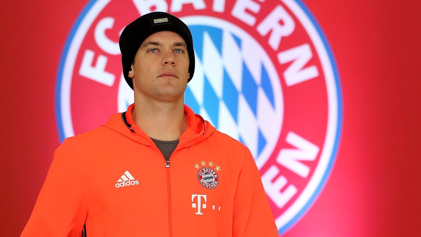 拜仁官方:腓肠肌硬化,诺伊尔缺战罗斯托夫