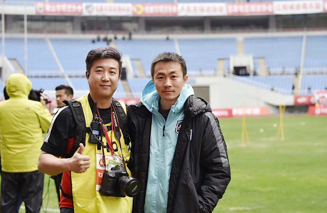 学习归来,王新欣要考教练员证