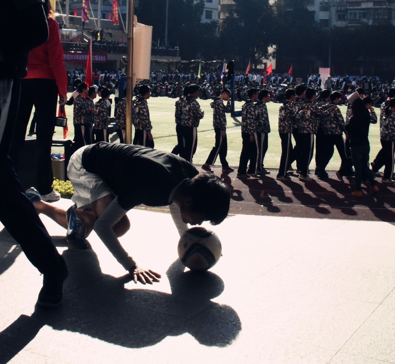 为足球梦想公益足球+花式足球教学