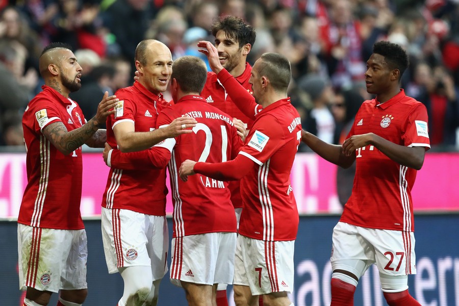 拜仁全队:打枪手我们经验丰富