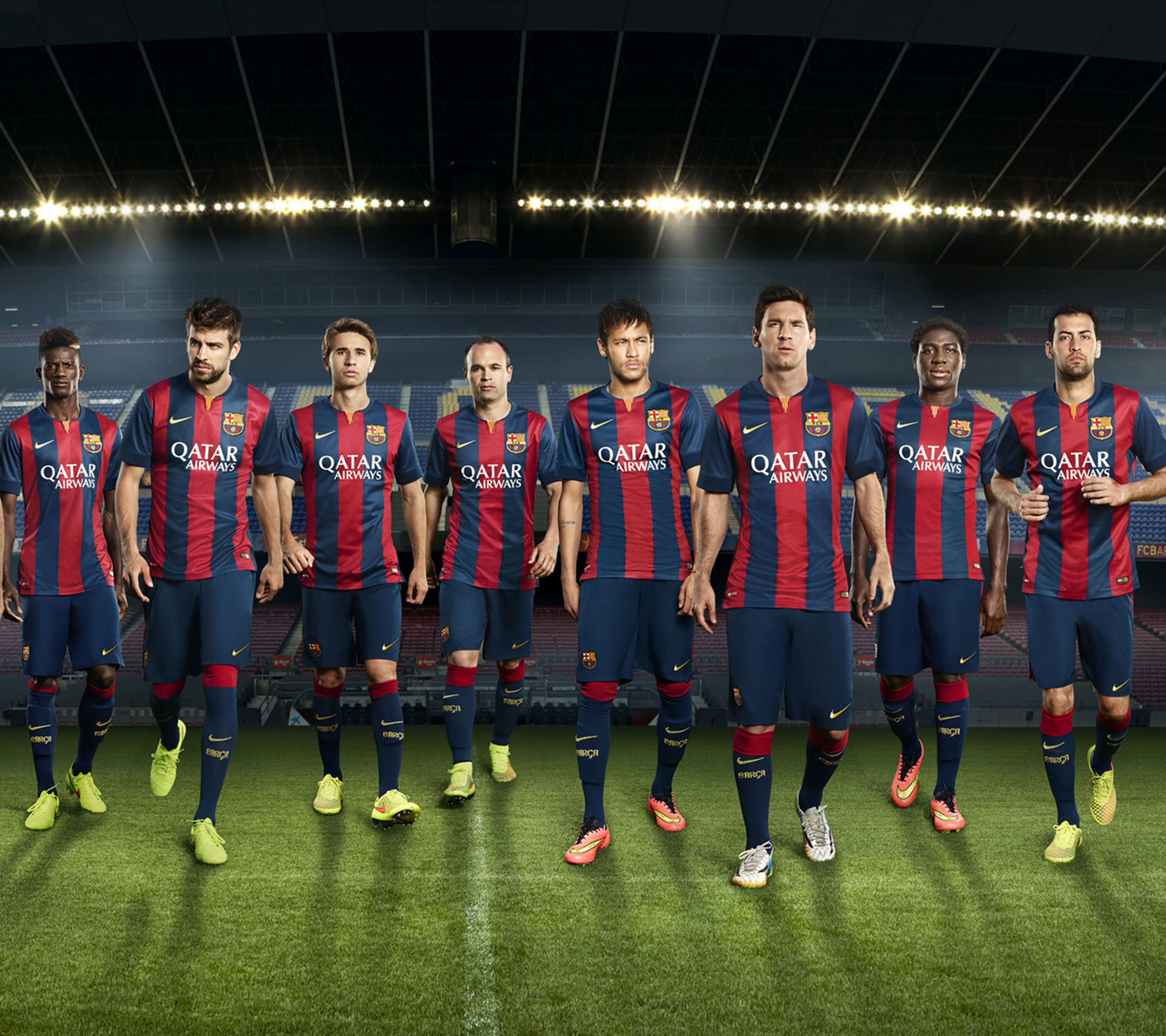 内马尔射门被扑,苏亚雷斯凌空打门得手!巴萨6-0