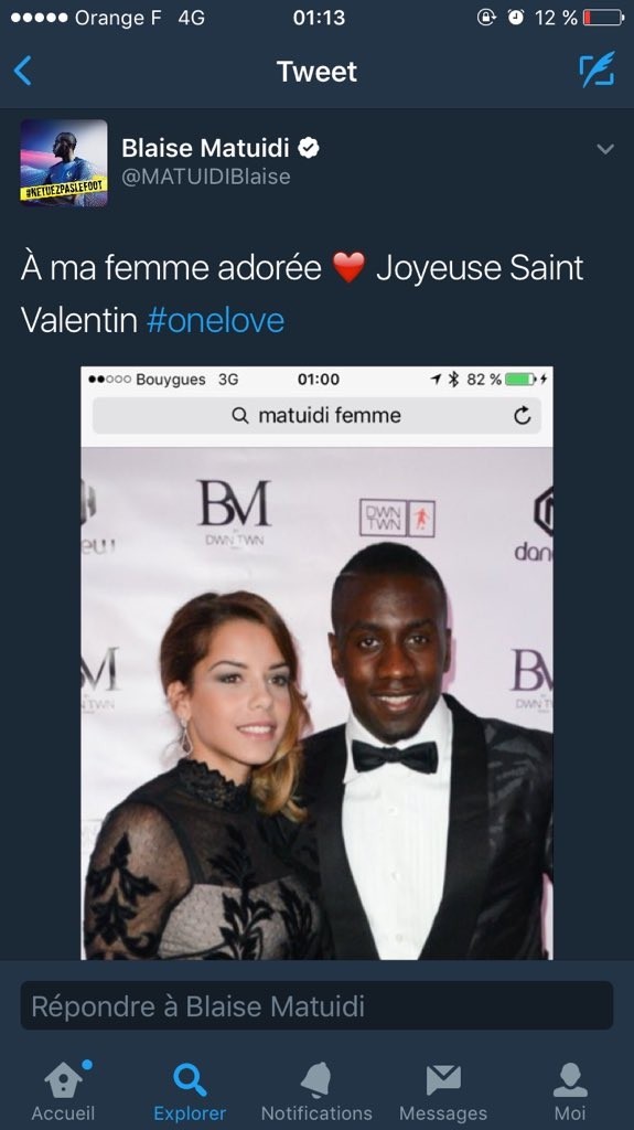 搓衣板伺候,马图伊迪发推向老婆示爱用错图