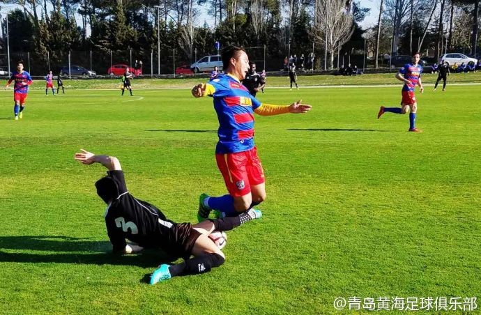 一球小负,黄海不敌西乙B球队