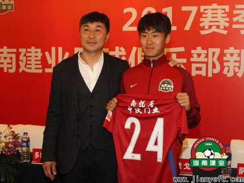 河南建业U23球员2016赛季比赛数据及2017赛