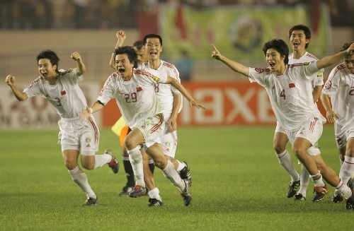 2004年亚洲杯半决赛中国vs伊朗全场集锦,郑智