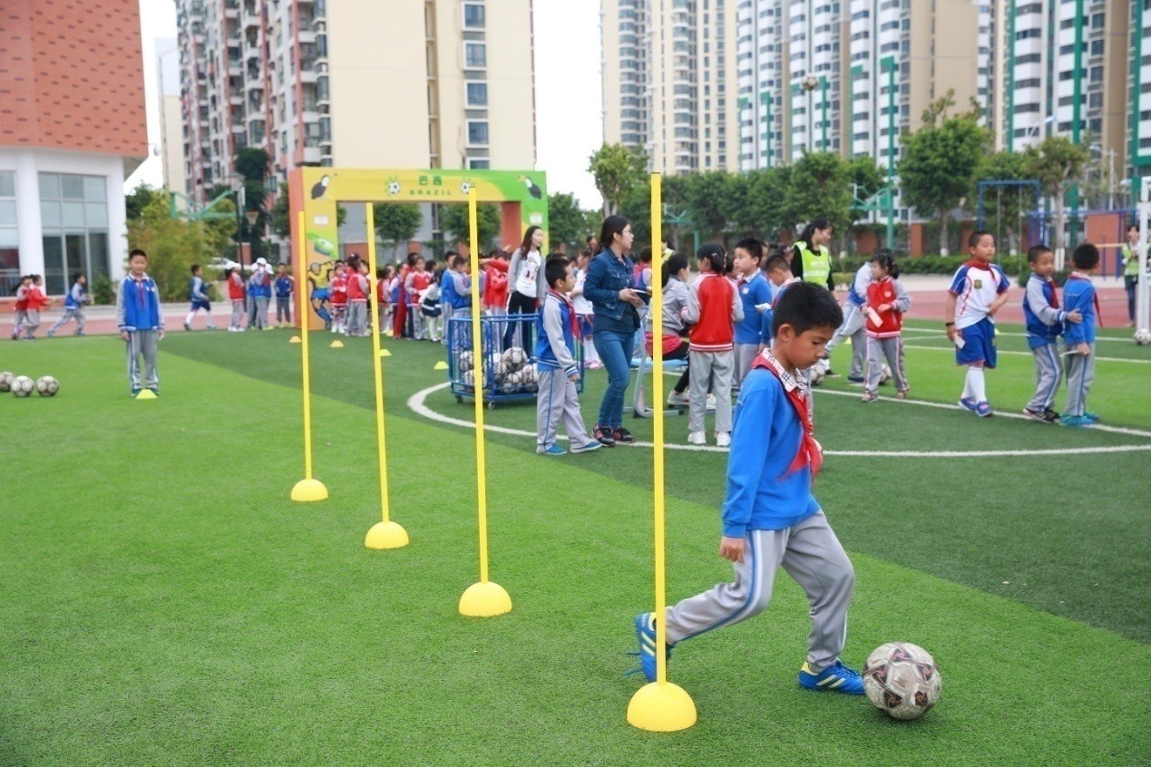 校园足球助力厦门会晤 厦门市金安小学体育节