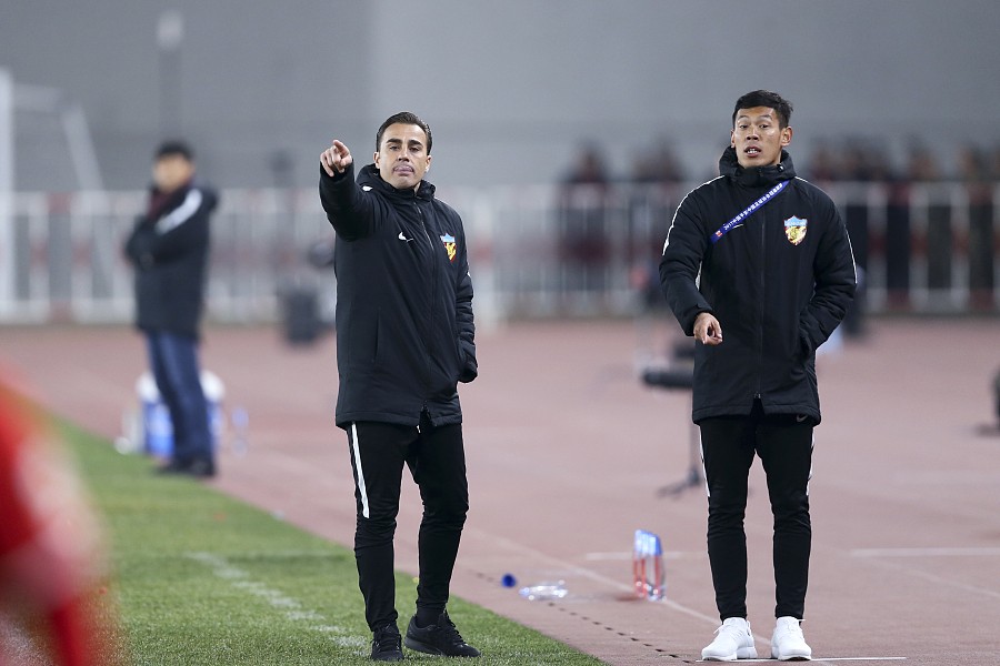 卡帅:有李白这样的翻译很幸运 - 天津权健|卡纳