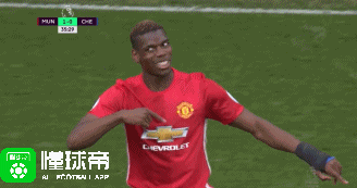 不满判罚,博格巴表情丰富