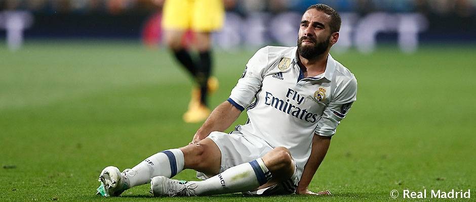 官方:卡瓦哈尔股二头肌受伤 - 皇家马德里|卡瓦