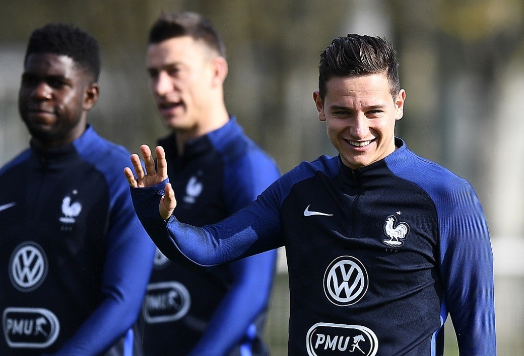 托万:我在法国队给马赛打广告