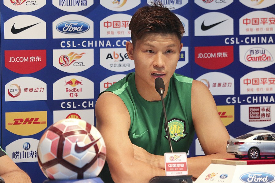 于洋:期待球迷见证我们的改变 — 广州富力|北京中赫国安|于洋|懂球帝