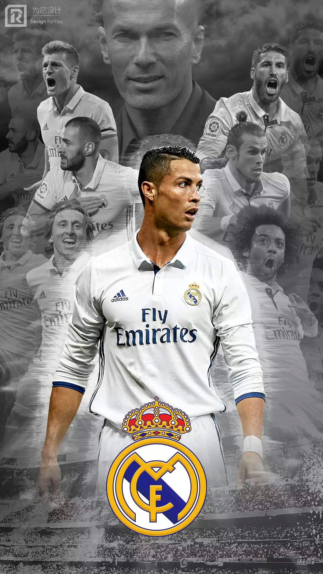 多角度回放:皇马快速反击c罗低射破门 — 皇家马德里|c罗|懂球帝