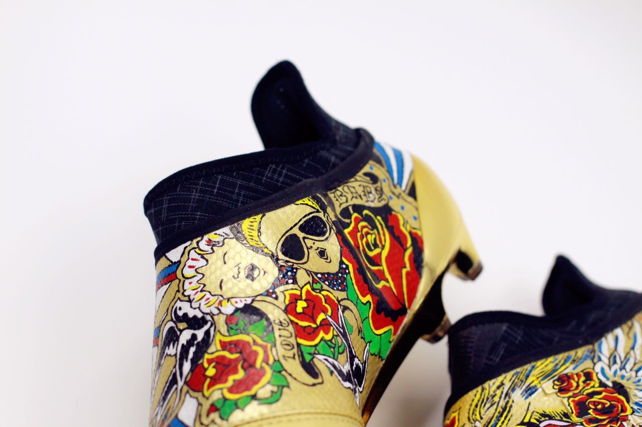 Pete郑足球鞋涂鸦--阿迪达斯下篇之X系列